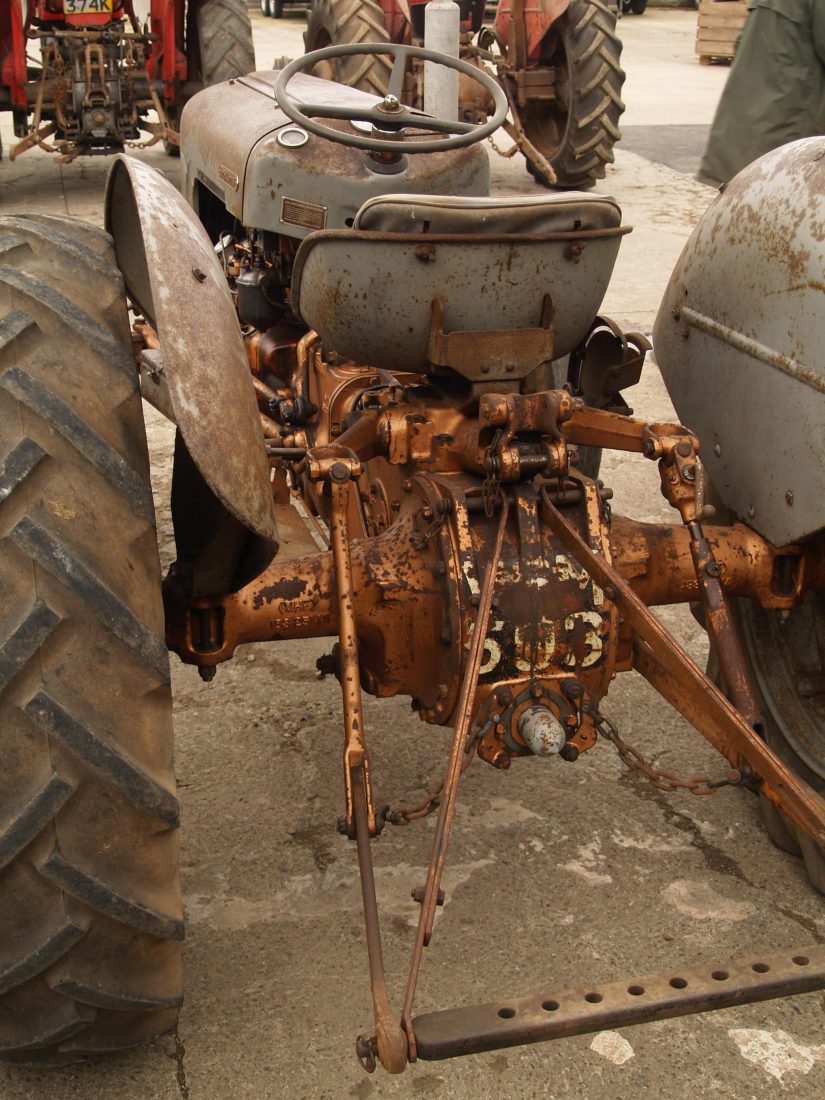 Ferguson Grey Gold 1957 Vintage Massey Ferguson